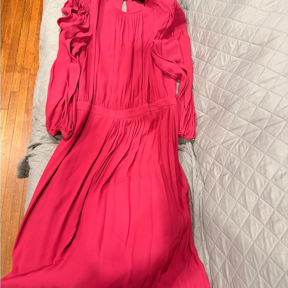 Elegant Pink Maxi Dress